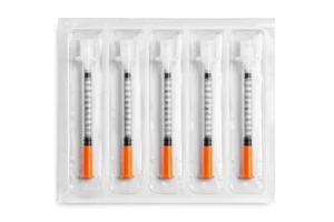 Kit de seringas para insulina